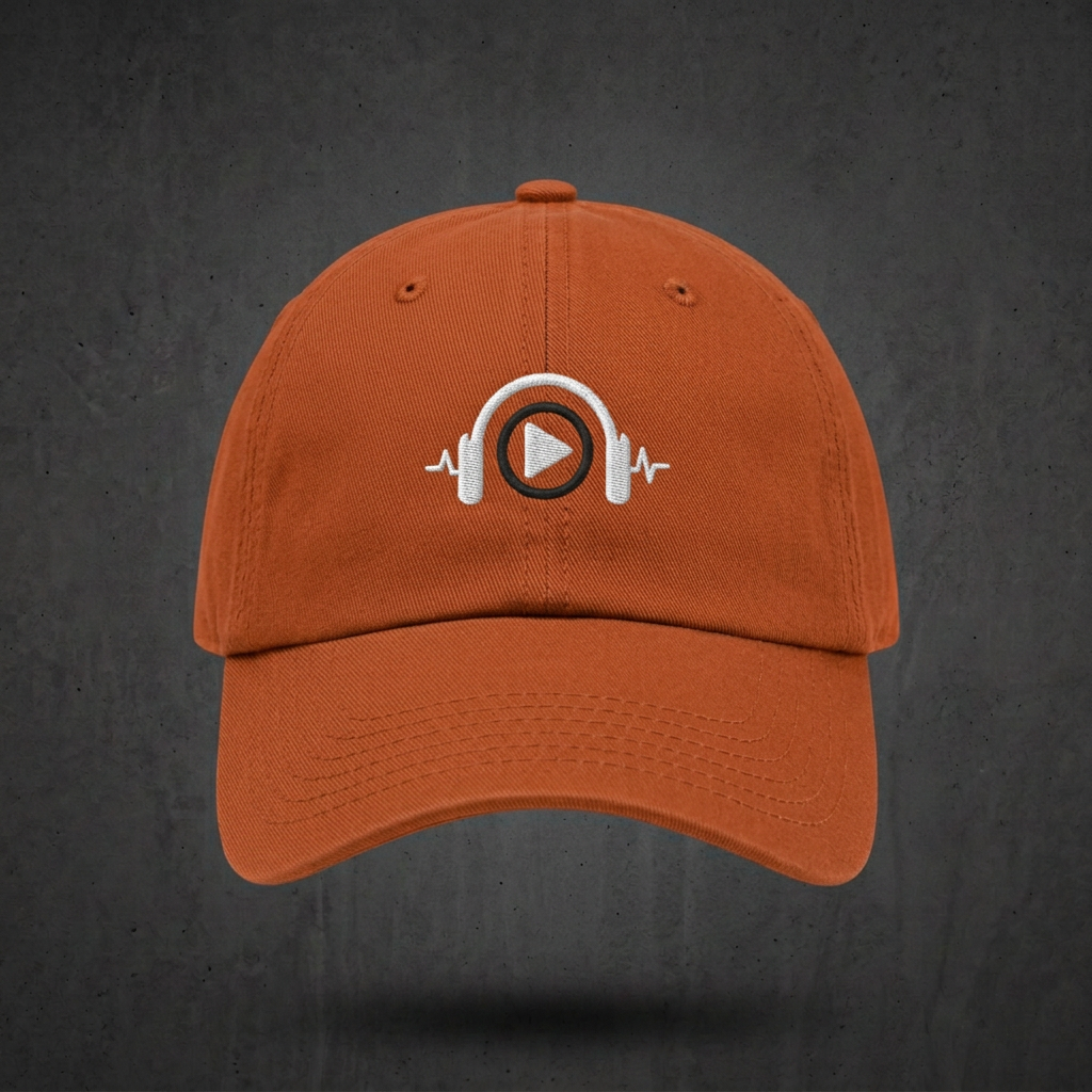 MO STREAMS Soundmark Hat — Orange
