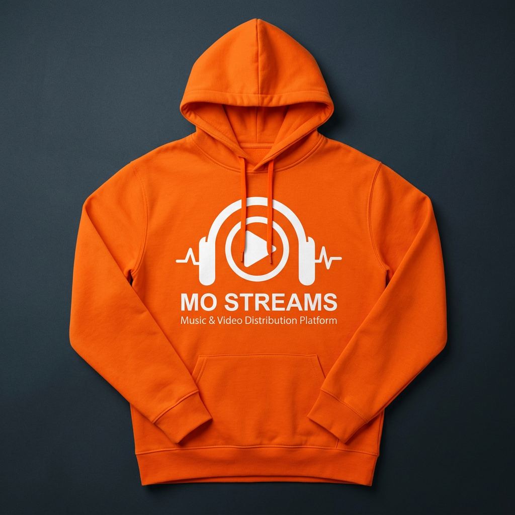 MO STREAMS Hoodie — Orange